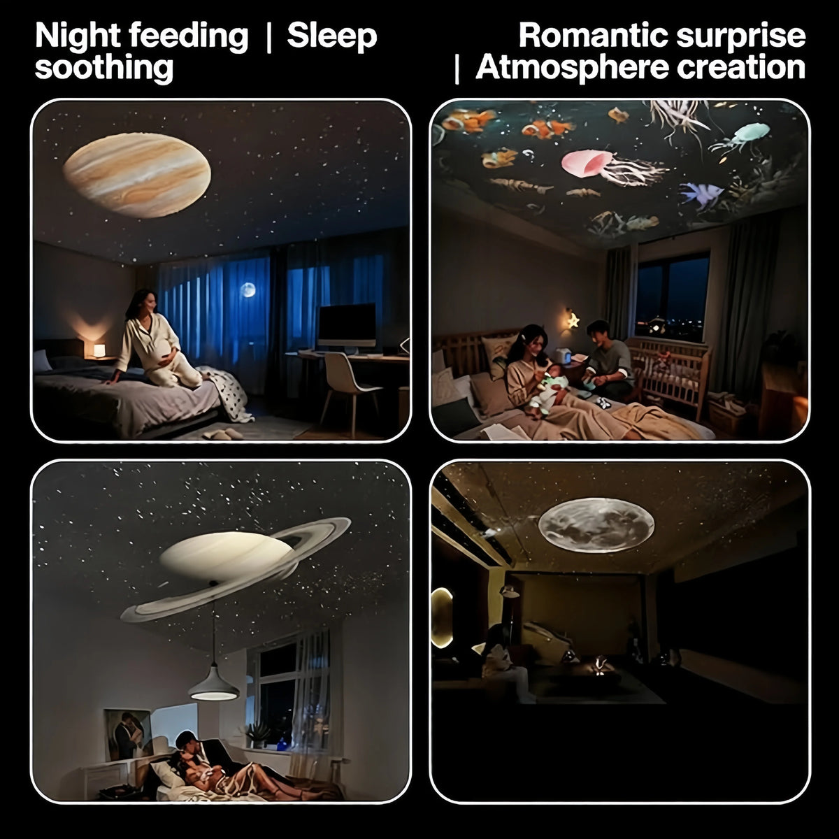 Galauro™ 2-in-1 Galaxy Projector